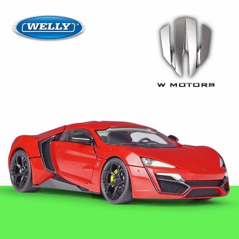 Chibi Showcase 1:18 Lykan Hypersport Alloy Model Car