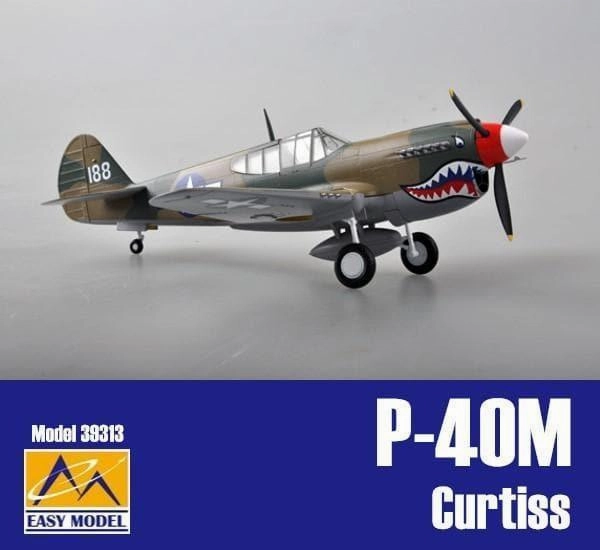 Toy Gift Creature Replica 1:48 Curtiss P-40M Fighter