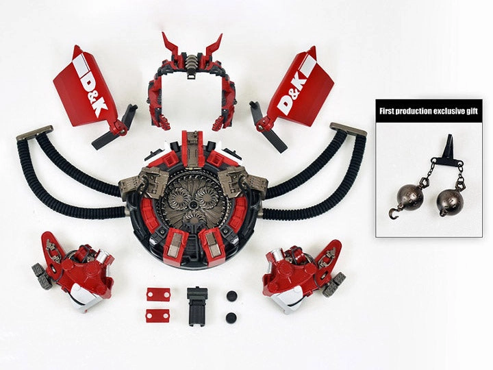 DNA Design DK-20 Upgrade kit for SS Combiner (Reissue with Bonus) Race Car Driver
