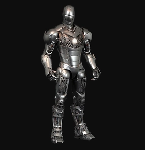 Hot Toys 1/6 Iron Man 2 Iron Man Mark II 2 (Armor Unleashed Collector Ver.) Sixth Scale Figure MMS150 Fan Convention