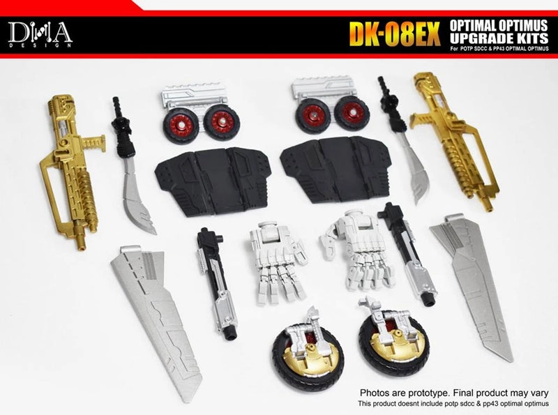 Dog Statue DNA Design DK-08EX Upgrade Kit for POTP SDCC/ PP-43 Optimal Optimus