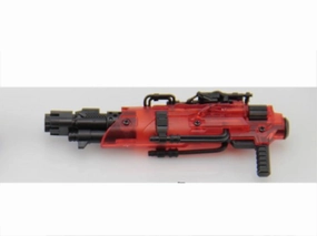 Collector Display Secondary Market Dr. Wu DW-M04D Blaster Translucent Red and Black