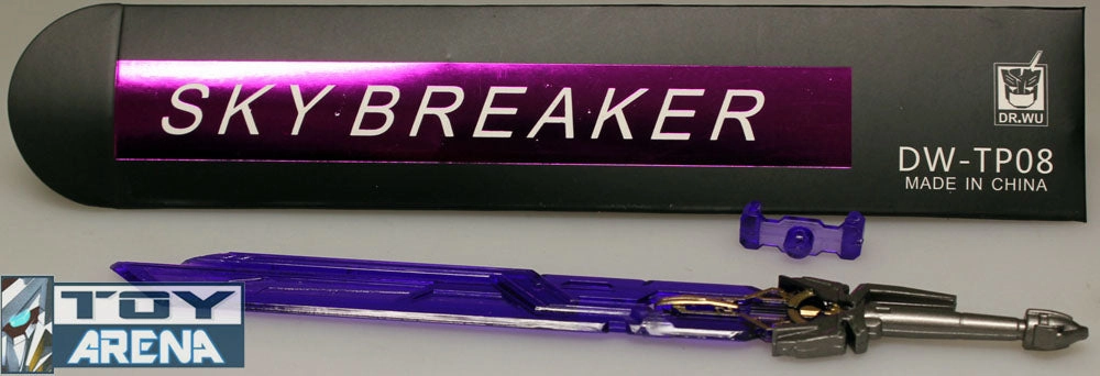 Glass Art Dr. Wu DW-TP08 Purple Skybreaker Sword