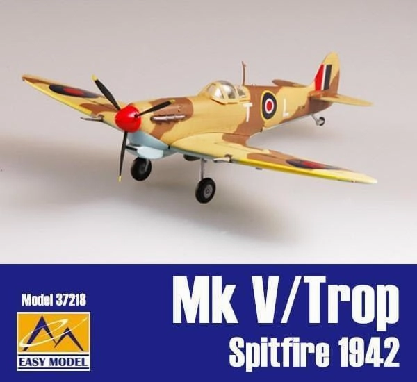 Race Car Driver 1:72 Spitfire Mk V/Trop RAF Sqn 1942 Fighter