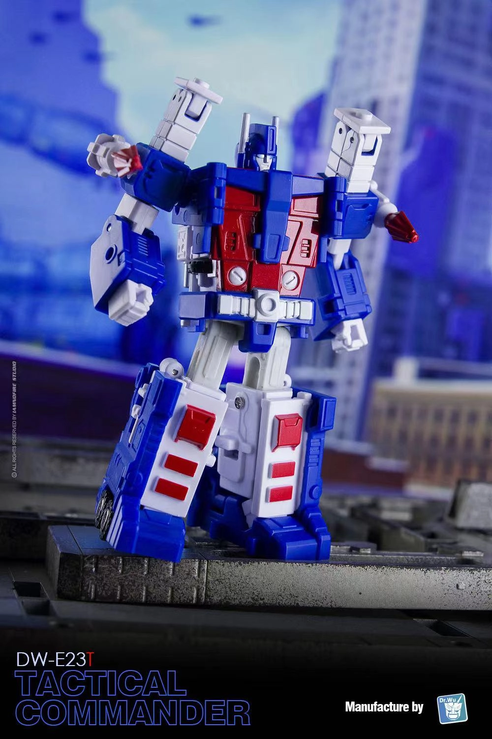 Wood Carving E23T Tactical Commander (Toy Color)