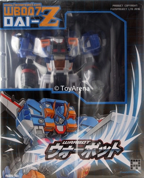 All Season Fansproject Warbot Dai-Z WB-007 Figure