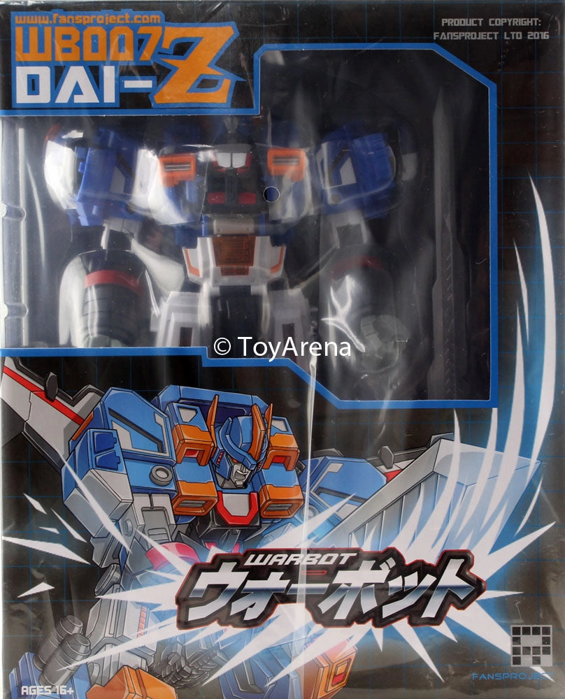All Season Fansproject Warbot Dai-Z WB-007 Figure