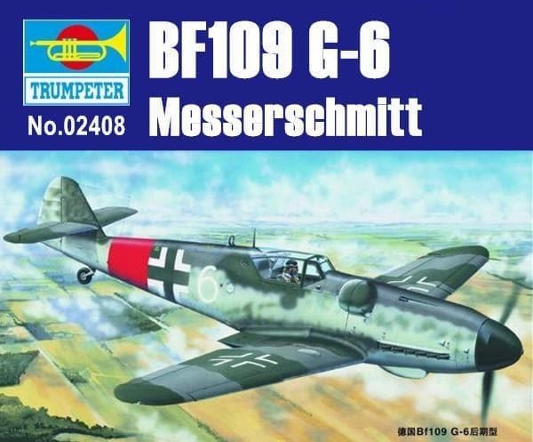 Gaming Statue Pokemon Creature 1:24 Messerschmitt Bf109 G-6 Late Version Fighter Assembly Kit