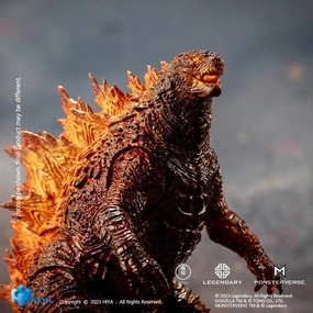 Burning Godzilla Action Figure TV show Superhero Toy
