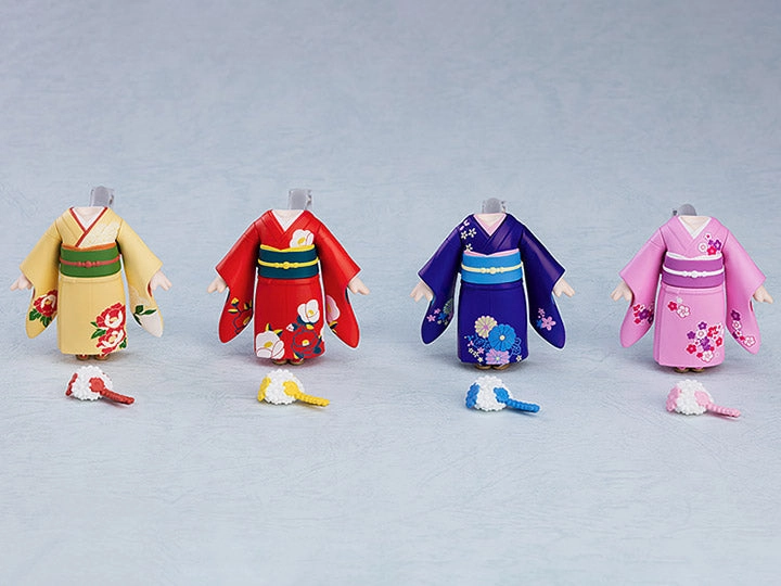 Chibi Goods Tropical theme Nendoroid More Dress Up Coming of Age Ceremony Furisode Box Set of 4