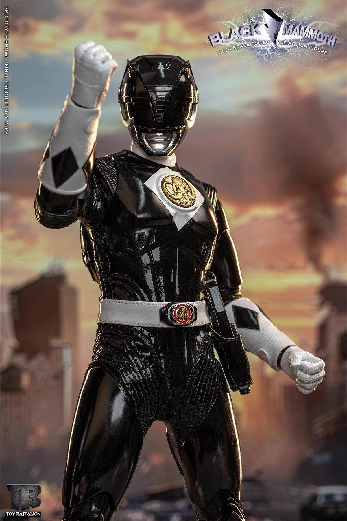 1:6 Black Mammoth Action Figure Licensed Product Original Box