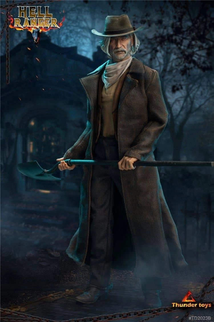 1:6 Hell Ranger Deluxe Edition Action Figure Fantasy Creation Luxury Decor