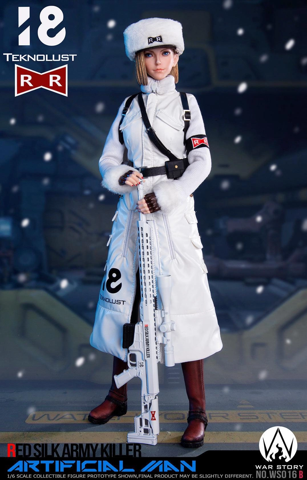 1:6 Artificial Man 18 Seamless Figure Deluxe Edition Gallery Art