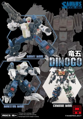 Fansproject Combiner Ryu-Oh Dinogo Museum Standard Timeless Treasure