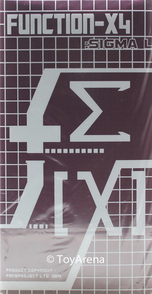 Art Collectible Sports Figure Fansproject Function X-4 Sigma L X-04 Action Figure