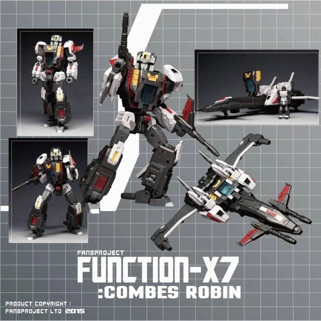 Fansproject Function X-7 Combes Robin X-08 Action Figure Geek Culture Worldwide Fanbase