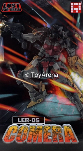 Tropical theme Fansproject Lost Exo-Realm LER-05 Comera Action Figure