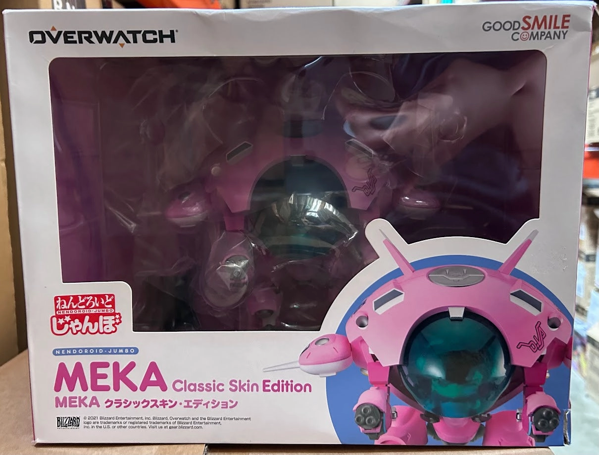 Nendoroid Jumbo MEKA Classic Skin Edition Overwatch (Shelfware) Balcony Decoration School Project