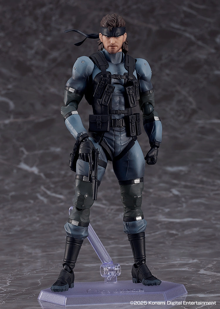 figma Solid Snake: MGS2 ver. Updated Edition Victorian Style Veteran Designer