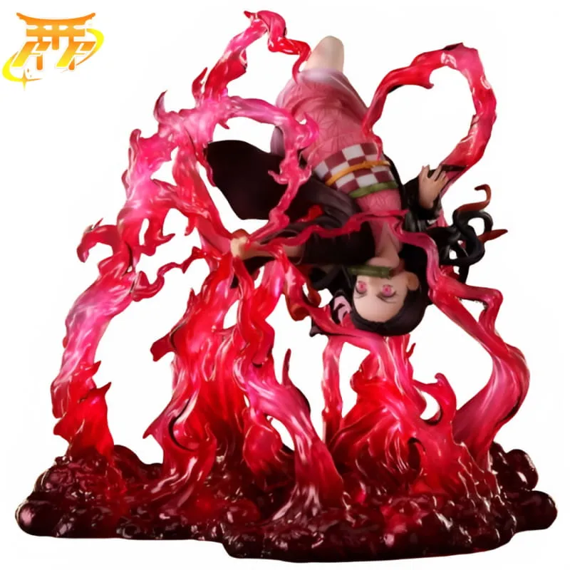 Figurine Nezuko "Fire" - Demon Slayer? Miniature Collectible