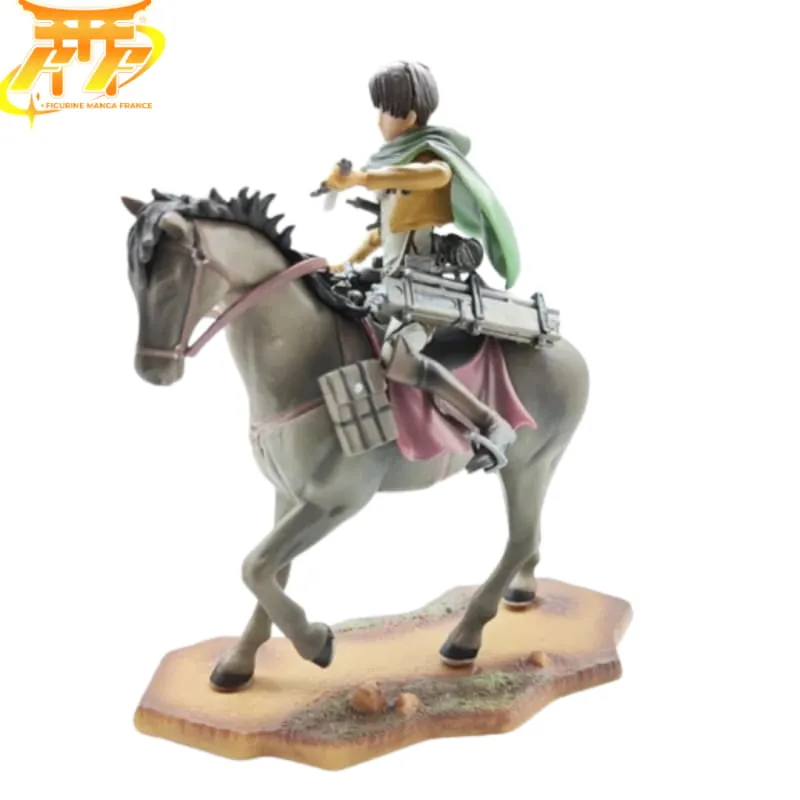 Premium product Balcony Decoration Figurine Rivaille Ackerman ?? cheval - Attaque des Titans?