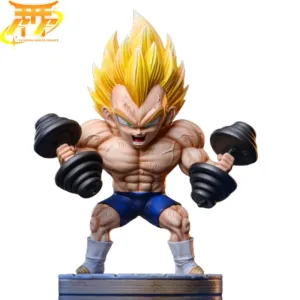 Protective Case Figurine Vegeta "Musculation" - Dragon Ball Z?