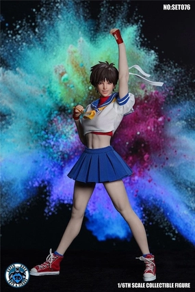 PVC Hobby Painted Model 1:6 Sakura Kasugano Seamless Figure