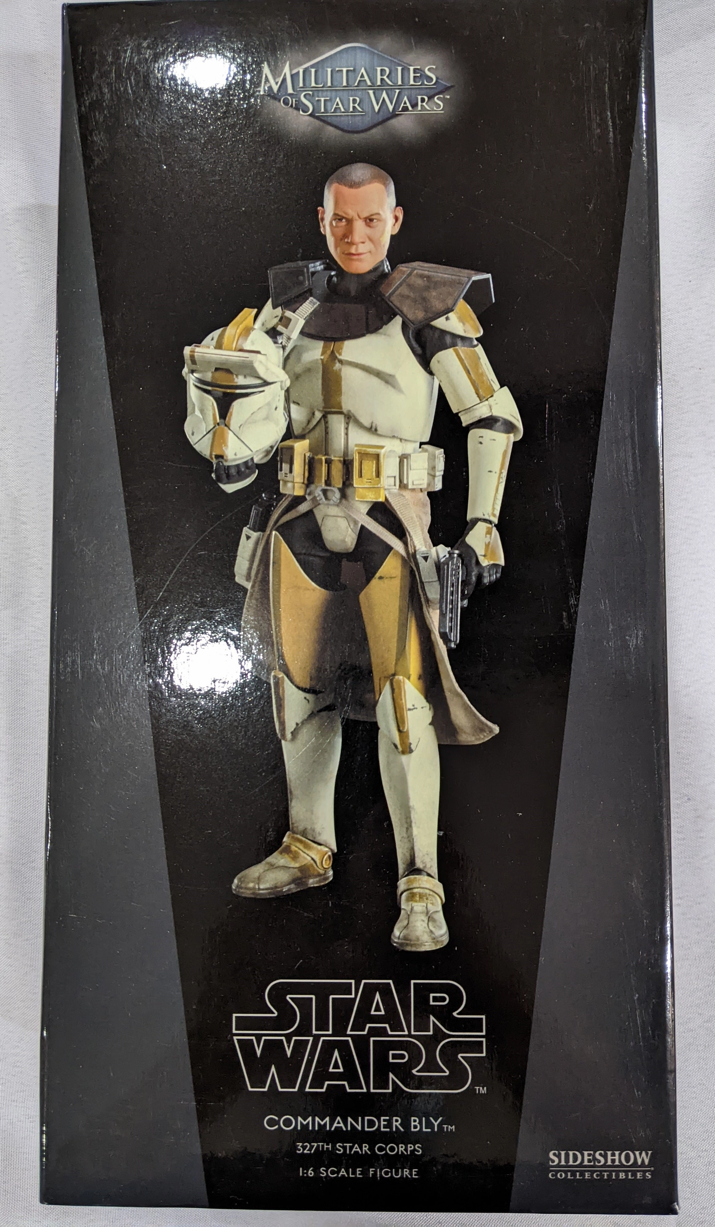 Sideshow Collectible 1/6 Star Wars Militaries of Star Wars Commander Bly 327th Star Corps Sixth Scale Figure *Open Box* Decorative Model Wedding Cake Topper