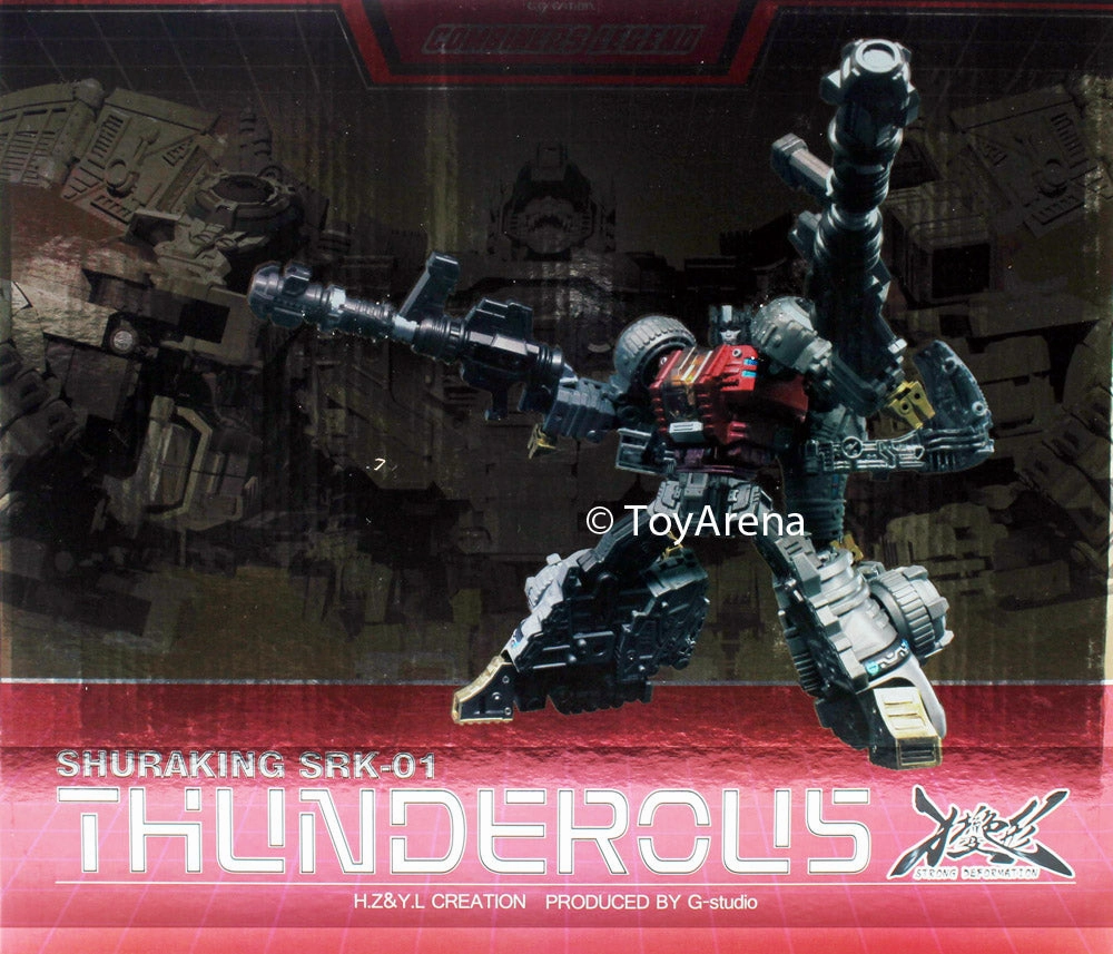 Chibi Statue Movie Toy GCreation Shuraking SRK-01 Thunderous Action Figure