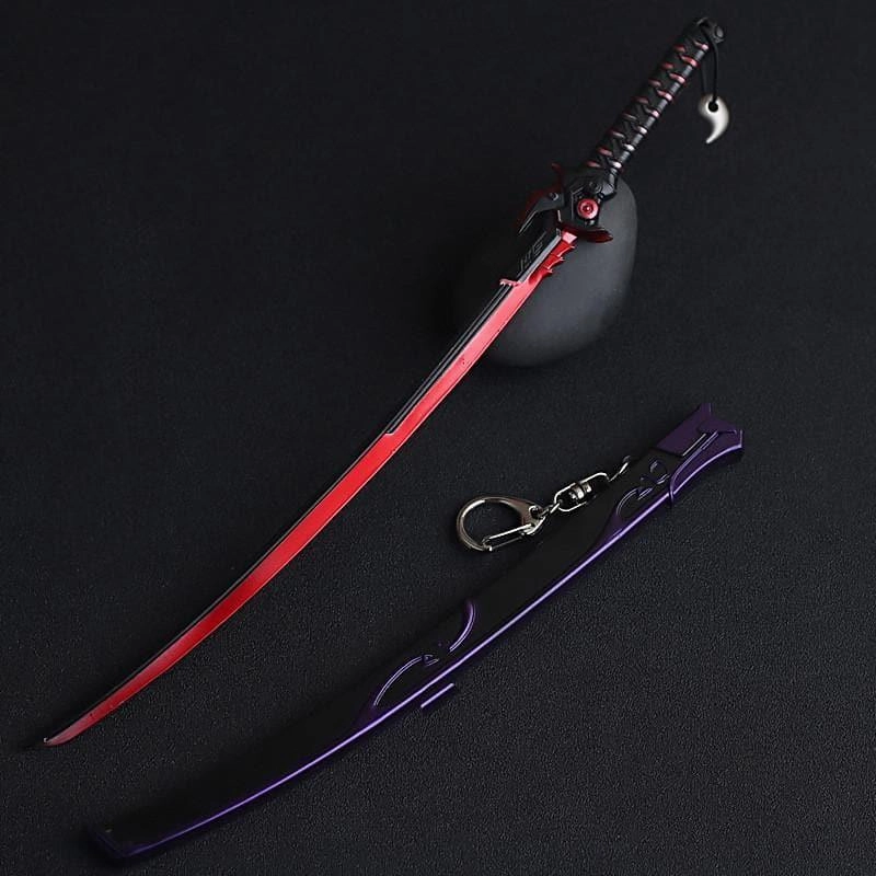 NFC Feature Genji Katana Oni Dragon Blade Sword Metal Replica