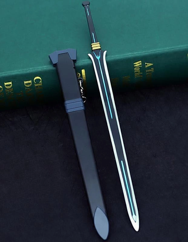 Kirito Ordinal Scale Movie Sword Metal Replica Kaiju Statue