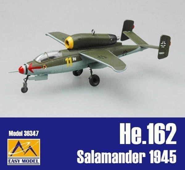 1:72 He162 Salamander May 1945 Fighter Father's Day Archival Quality