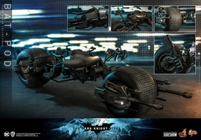 Original Box Award winning Hot Toys 1/6 Batman Dark Knight Trilogy Bat-Pod Sixth Scale Figure Accessory MMS591