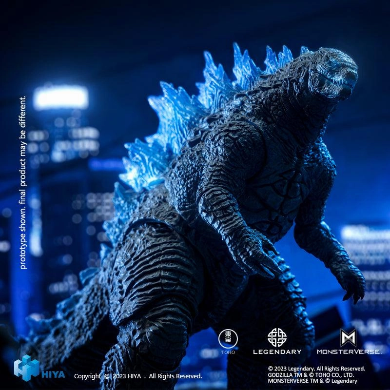 Godzilla Heat Ray Translucent Version Action Figure Auction Item