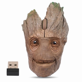 Vinyl Item High Quality Groot Wireless USB Mouse