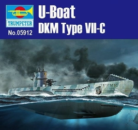 Media Attention Sports Figure 1:144 DKM Type VII-C U-Boat Submarine Assembly Kit