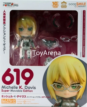 Pride And Joy Personal Collection Nendoroid #619 Michelle K. Davis Super Movable Edition Terraformars Revenge