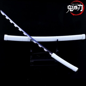 Hashibira Inosuke Nichirin Blade Sword Metal Replica Fantasy Merchandise