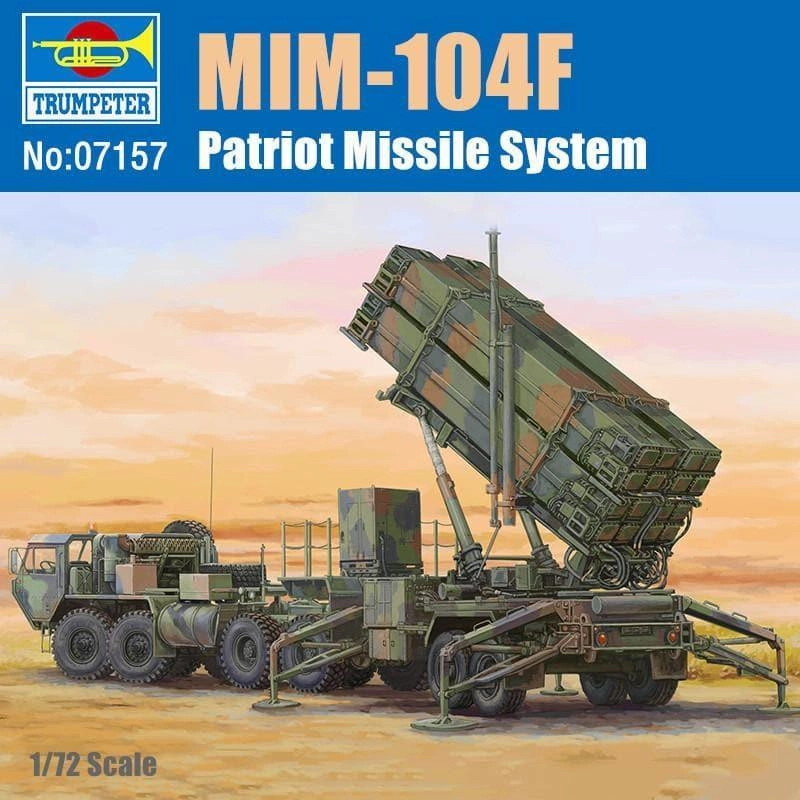 Fantasy Model Anime Item 1:72 M983 Hemtt M901 Launch Station MIM-104F Patriot SAM PAC-3