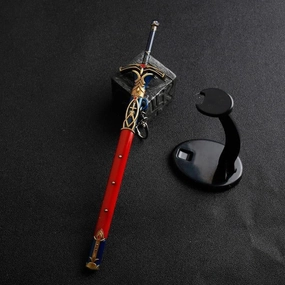 Saber Lily Caliburn Sword Metal Replica DIY Model Religious Icon