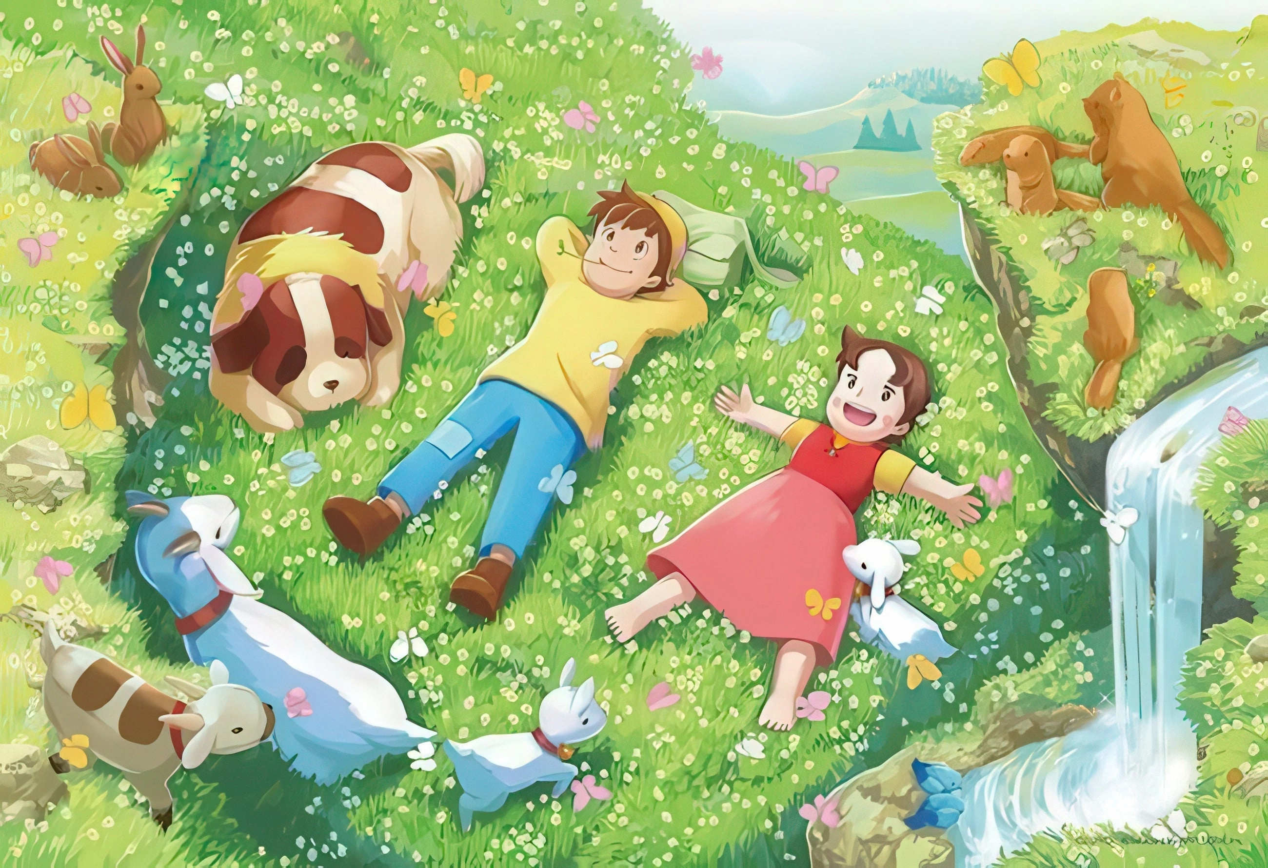 Appleone 300-392??Heidi Nap??300 Pieces Jigsaw Puzzle Museum Standard Fan Vote