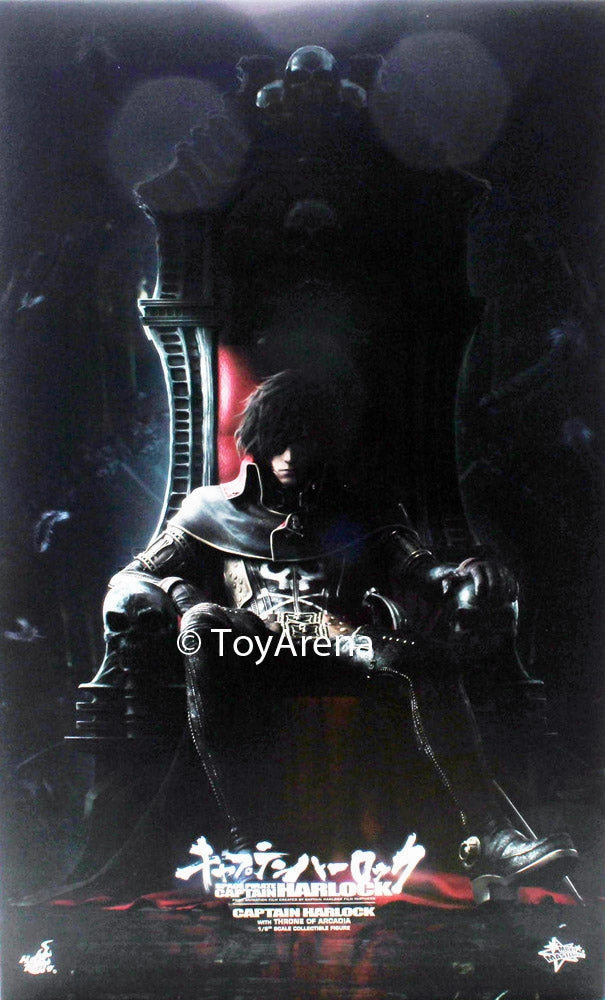 Hot Toys 1/6 Captain Harlock with Throne of Arcadia Sixth Scale Figure MMS223 Hidden Gem Fairytale Character