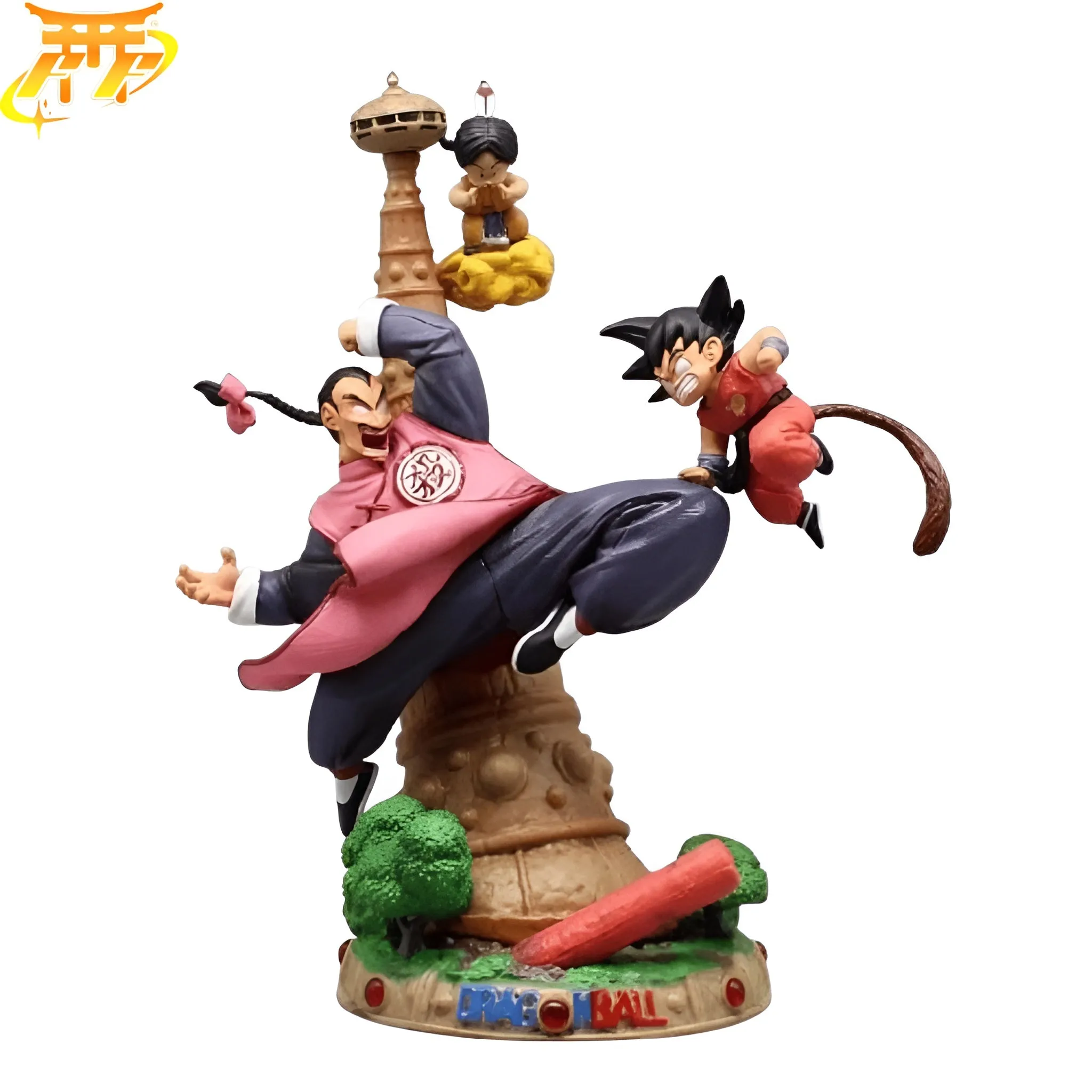 Themed Exhibit Figurine Tao Pai Pai vs Goku - Dragon Ball Z?