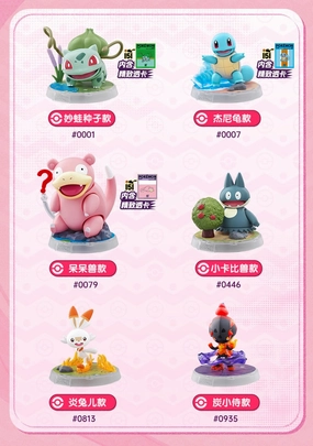 Pokemon Classic Series Vol.03 Model Kit Mini Figure Blind Box Toy Designer Merchandise