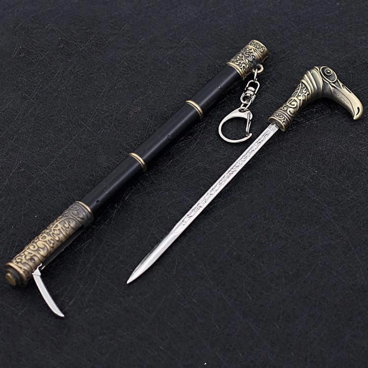 Jacob Frye Cane Sword Metal Replica Gift wrapping