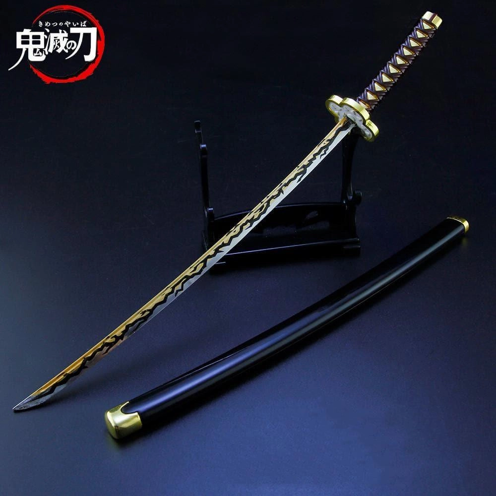 PVC Figure PVC Showcase Kaigaku Nichirin Blade Sword Metal Replica
