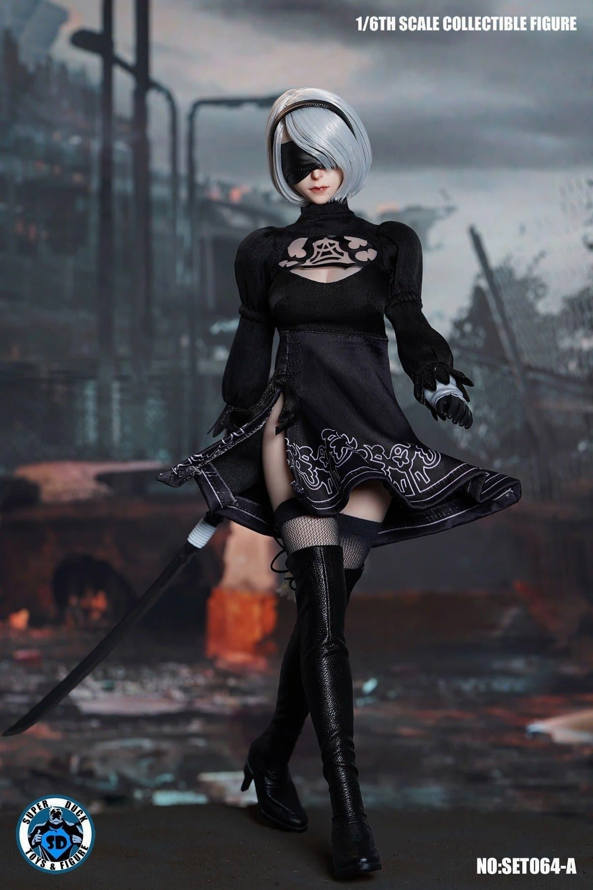 Audience Favorite 1:6 YoRHa No.2 Type B 2B (Set A) Seamless Figure