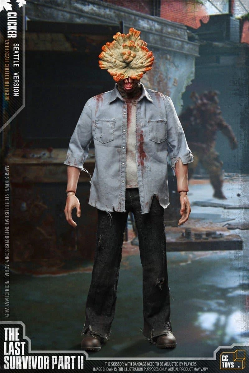 Miniature Collectible Movie Art 1:6 Clicker Action Figure