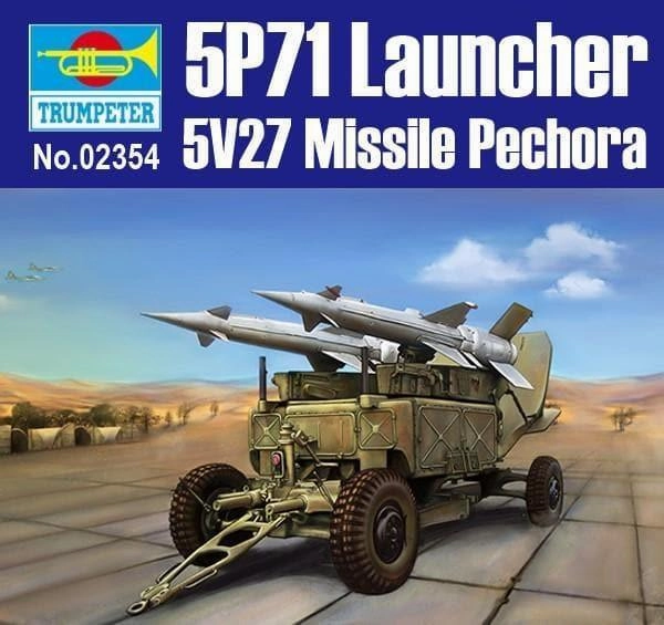 1:35 Soviet 5P71 Launcher 5V27 Missile Pechora SA-3B Goa Assembly Kit Movie Creation Character Product