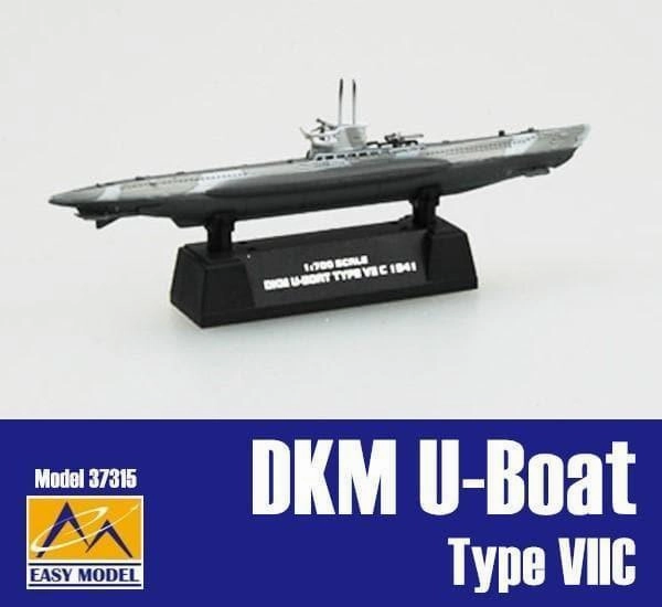Character Showcase 1:700 DKM U-Boat Type VIIC U7C 1941 Submarine